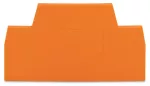 Ścianka końcowa/wewnętrzna gr. 2,5 mm, pomarańczowa 280-341