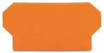 Ścianka rozdzielająca gr. 2 mm wystająca, pomarańczowa 280-328
