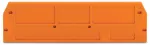Ścianka końcowa/wewnętrzna gr. 2,5 mm, pomarańczowa 280-373