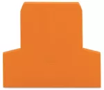 Ścianka końcowa/wewnętrzna gr. 2,5 mm, pomarańczowa 281-309