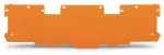 Ścianka końcowa/wewnętrzna gr. 1,1 mm, pomarańczowa 769-310