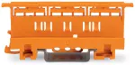 Adapter montażowy seria 221 - 6 mm², pomarańczowy