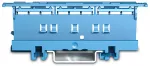 Adapter montażowy seria 221 - 6 mm², niebieski