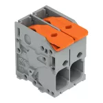 Złączka do płytek drukowanych dźwignia 6 mm² RM 7,5 mm 2-bieg, szara 2606-1102/020-000
