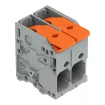 Złączka do płytek drukowanych dźwignia 6 mm² RM 7,5 mm 2-bieg, szara 2606-1102