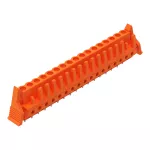 Gniazdo THT Pin lutowniczy 0,6 x 1,0 mm konstrukcja prosta, pomarańczowa 232-177/039-000