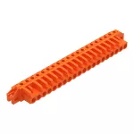 Gniazdo THT Pin lutowniczy 0,6 x 1,0 mm konstrukcja kątowa, pomarańczowa 232-280/031-000