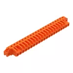 Gniazdo THT Pin lutowniczy 0,6 x 1,0 mm konstrukcja kątowa, pomarańczowa 232-281/031-000
