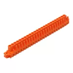 Gniazdo THT Pin lutowniczy 0,6 x 1,0 mm konstrukcja prosta, pomarańczowa 232-184/031-000