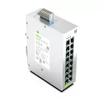 Lean-Managed-Switch; 16 portów Gb, jasnoszary