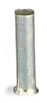 Tulejka przewodowa dla 0,5 mm² / AWG 22 bez kołnierza z tworzywa, srebrny 216-101