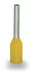 Tulejka przewodowa tulejka dla 0,25 mm² / AWG 24 z kołnierzem z tworzywa, żółta 216-301