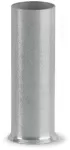 Tulejka przewodowa dla 25 mm² / AWG 4 bez kołnierza z tworzywa, srebrny