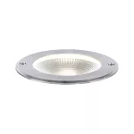 PAULMANN Oprawa najazdowa FLOOR LED 7W 580lm 3000K IP67 230V stal szlachetna / aluminium