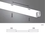 PAULMANN Szynoprzewód URail system 0,5m 230V czarny mat / metal