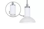 PAULMANN Lampa wisząca RUNA GU10 max.1x20W 230V biały / szary metal