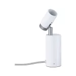 PAULMANN Lampa stołowa RUNA GU10 max.1x20W 230V biały / szary / metal