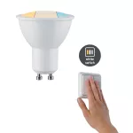 PAULMANN Źródło światła LED zestaw 3XGU10 3-STEP DIM 5.9W 470lm 2700-6500K 230V biały / tworzywo sztuczne