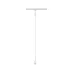 PAULMANN Lampa wisząca na szynoprzewód URail Deco System E14 max.1x20W 135cm 230V biały / metal