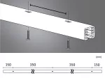 PAULMANN Szynoprzewód URail system 1m 230V czarny mat / metal