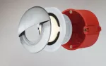 PAULMANN Oprawa ścienna SPECIAL LINE LED okrągła 1,4W 50lm 3000K IP65 230V poliwęglan / stal nierdzewna