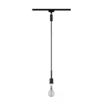 PAULMANN Lampa wisząca na szynoprzewód URail Deco System E14 max.1x20W 135cm 230V czarny matowy / metal