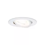 PAULMANN Oprawa do wbudowania NOVA LED wychylna zestaw 3xGU10 6.5W 460lm 84mm 2700K 230V biały mat / aluminium