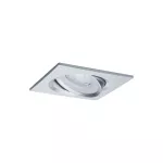 PAULMANN Oprawa do wbudowania NOVA LED wychylna zestaw 3xGU10 6.5W 460lm 84x84mm 2700K 230V aluminium