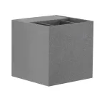 PAULMANN Oprawa elewacyjna CYBO LED 2x3W 2700K 355lm IP65 80x80mm 230V szary /aluminium