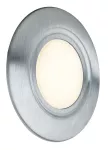 PAULMANN Oprawa ścienna SPECIAL LINE LED okrągła 1,4W 60lm 4000K IP65 230V poliwęglan / stal nierdzewna