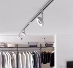 PAULMANN Reflektor na szynoprzewód URail CIRCLE LED DIM 5W 222lm 2700K 230V chrom matowy/ metal