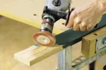 Szczotka tarczowa 100 mm Wolfcraft - pokryta nylonem / zgrubna