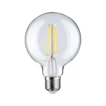 PAULMANN Źródło światła LED G95 806lm 7.5W E27 2700K dim przeźroczysta