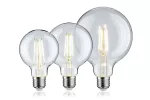 PAULMANN Źródło światła LED G95 806lm 7.5W E27 2700K dim przeźroczysta