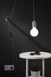 PAULMANN Lampa wisząca z wyłącznikiem TILLA Neordic E27 max. 20W IP20 230V aluminium / metal