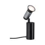 PAULMANN Lampa stołowa RUNA GU10 max.1x20W 230V czarny / antracyt / metal
