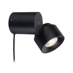 PAULMANN Lampa ścienno / stołowa PURIC PANE LED 3W 3-STEP DIM 300lm 2700K 230V czarny / metal