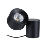 PAULMANN Lampa ścienno / stołowa PURIC PANE LED 3W 3-STEP DIM 300lm 2700K 230V czarny / metal