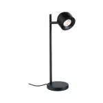 PAULMANN Lampa stołowa PURIC PANE LED 5,5W 3-STEP DIM 400lm 2700K 230V czarny / metal