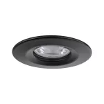 PAULMANN Oprawa do wbudowania NOVA COIN LED Mini stała zestaw 3x4W 310lm 66mm 2700K IP23 230V czarny matowy