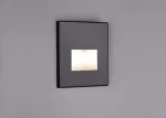 PAULMANN Oprawa przyschodowa EDGE LED kwadrat 1x1,2W 50lm 2700K 230V czarny matowy / tworzywo sztuczne