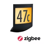 PAULMANN Oprawa elewacyjna PADEA LED SH Zigbee 8.2W 550lm DIM IP44 2200-3000K 230V antracyt tworzywo sztuczne