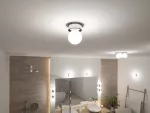 PAULMANN Lampa sufitowa łazienkowa GOVE G9 max.20W IP44 230V chrom satyna / metal
