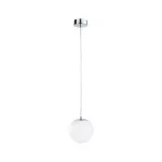 PAULMANN Lampa wisząca łazienkowa GOVE LED 9W 900lm 3000K IP44 230V chrom satyna / metal