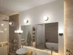 PAULMANN Lampa sufitowa łazienkowa GOVE LED 5W 400lm 3000K IP44 230V chrom satyna / metal