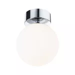PAULMANN Lampa sufitowa łazienkowa GOVE LED 9W 900lm 3000K IP44 230V chrom satyna / metal