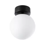 PAULMANN Lampa sufitowa łazienkowa GOVE LED 9W 900lm 3000K IP44 230V czarny matowy / metal
