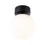 PAULMANN Lampa sufitowa łazienkowa GOVE LED 9W 900lm 3000K IP44 230V czarny matowy / metal