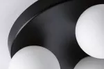 PAULMANN Lampa sufitowa łazienkowa GOVE LED G9 max.3x20W IP44 230V czarny matowy / metal