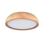 PAULMANN Lampa sufitowa OKA LED 24W 950lm 3000/4000/6500K IP44 230V drewnopodobny / tworzywo sztuczne